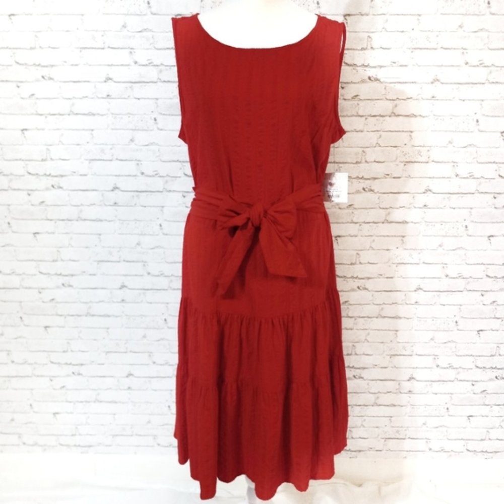 Liz Claiborne Fiesta Cabaret Red Dress